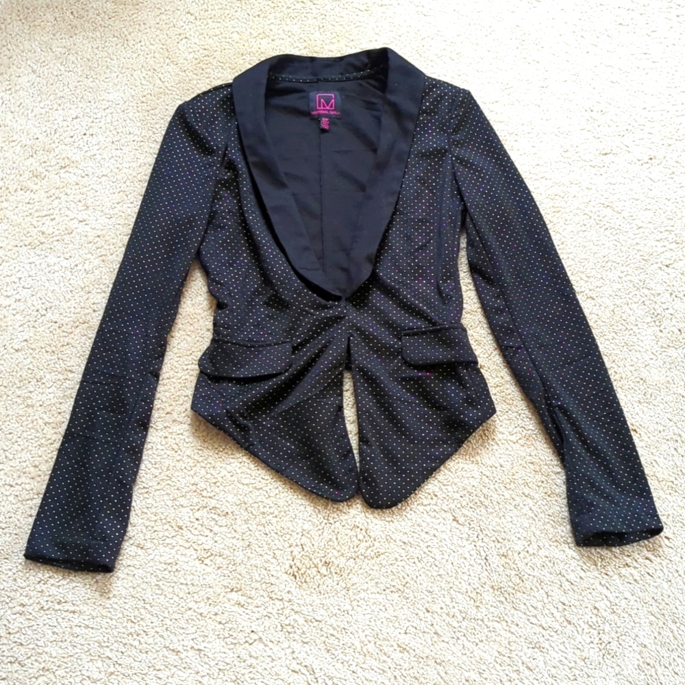Madonna Material Girl Tuxedo style blazer s